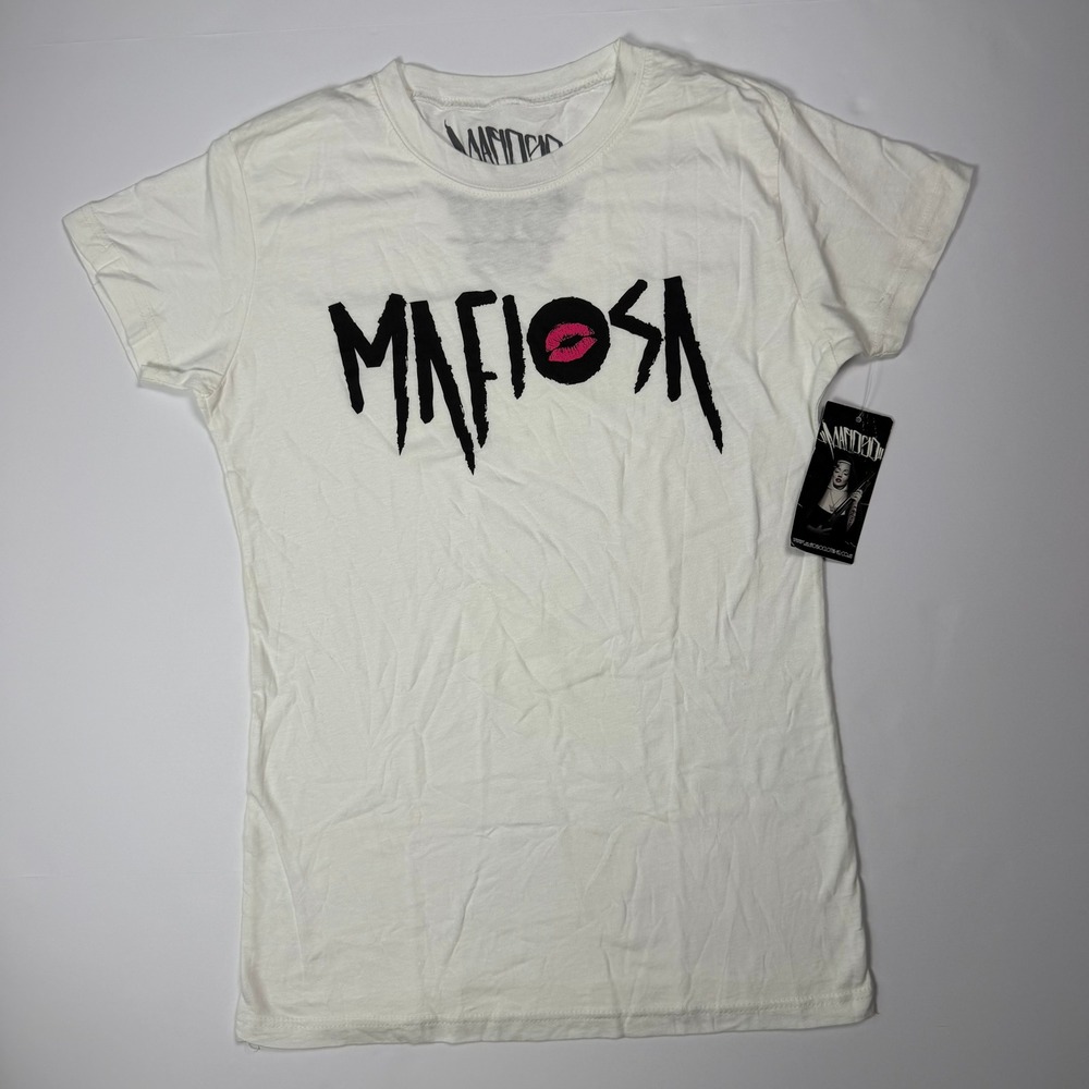 Mafioso Streetwear Urban Womens Graphic Tee White Cotton